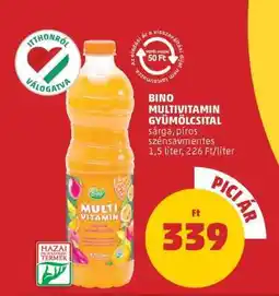 PENNY Bino Multivitamin Gyümölcslital ajánlat