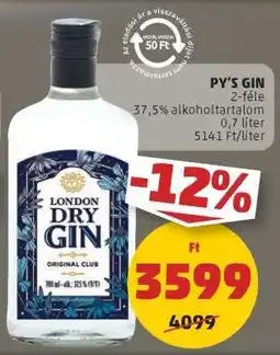 PENNY PY'S GIN ajánlat