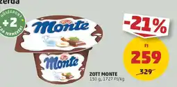 PENNY Zott Monte ajánlat