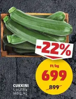 PENNY Cukkini ajánlat
