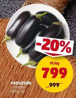 PENNY Padlizsán ajánlat