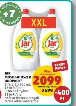 PENNY JAR Mosogatószer Duopack ajánlat