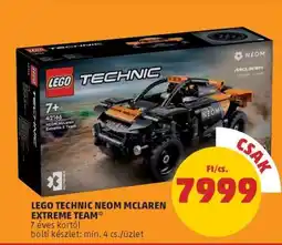 PENNY LEGO Technic NEOM McLaren Extreme Team ajánlat