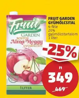 PENNY FRUIT GARDEN GYÜMÖLCSITAL ajánlat