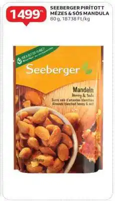 Auchan SEEBERGER PIRÍTOTT MÉZES & SÓS MANDULA ajánlat