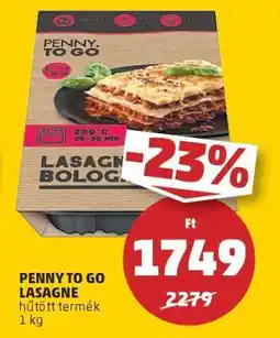 PENNY PENNY TO GO LASAGNE ajánlat