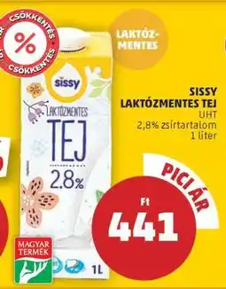 PENNY Sissy Laktózmentes Tej ajánlat