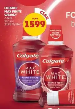PENNY Colgate Max White Szájvíz ajánlat