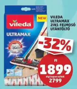 PENNY Vileda Ultramax 2in1 Felmosó Utántöltő ajánlat
