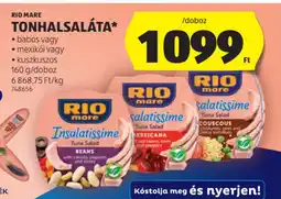 ALDI Rio Mare Tonhalsaláta ajánlat