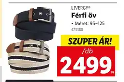 Lidl LIVERGY® Férfi öv ajánlat