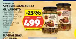 ALDI Tesoros del Sur Spanyol Manzanilla Olívabogy ajánlat