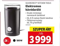 Lidl SILVERCREST® KITCHEN TOOLS Elektromos kávédaráló ajánlat