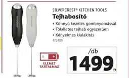 Lidl SILVERCREST® KITCHEN TOOLS Tejhabosító ajánlat