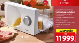 Lidl SILVERCREST® KITCHEN TOOLS Elektromos szeletelő ajánlat