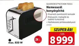 Lidl SILVERCREST KITCHEN TOOLS Nemesacél kenyérpirító ajánlat