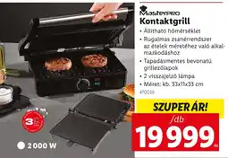Lidl MasterPro Kontaktgrill ajánlat