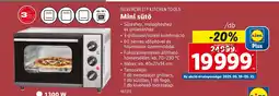 Lidl SILVERCREST® KITCHEN TOOLS Mini sütő ajánlat