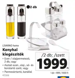 Lidl LIVARNO home Konyhai kiegészítők ajánlat