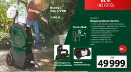 Lidl PARKSIDE® Magasnyomású tisztító ajánlat