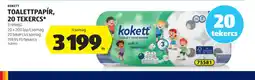 ALDI Kokett Toalettpapír ajánlat