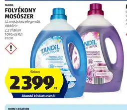 ALDI Tandil folyékony mosszer ajánlat