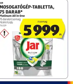 ALDI Jar Mosogatgép-tabletta ajánlat