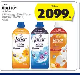 ALDI Lenor Öblítő ajánlat