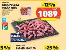 ALDI Friss Pulyka-Tokányhús ajánlat