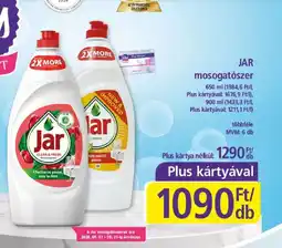 PlusMarket JAR mosogatószer ajánlat