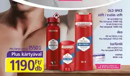 PlusMarket OLD SPICE stift / zselés stift ajánlat