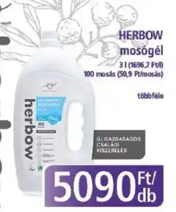 PlusMarket HERBOW mosógél ajánlat