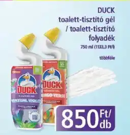 PlusMarket DUCK toalett-tisztító gél / toalett-tisztító folyadék ajánlat