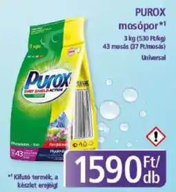 PlusMarket PUROX mosópor ajánlat