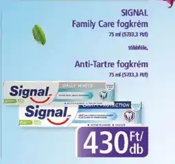 PlusMarket SIGNAL Family Care fogkrém ajánlat