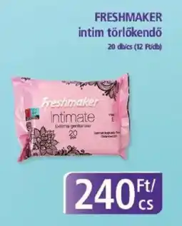 PlusMarket FRESHMAKER intim törlőkendő ajánlat