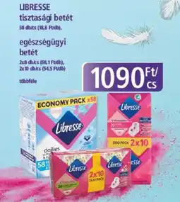 PlusMarket LIBRESSE tisztasági betét ajánlat