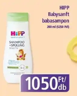 PlusMarket HIPP Babysanft babasampon ajánlat