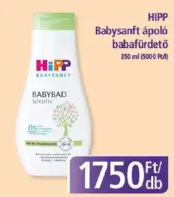 PlusMarket HIPP Babysanft ápoló babafürdető ajánlat