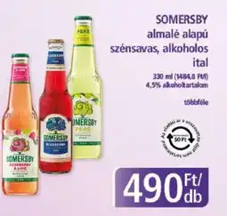 PlusMarket SOMERSBY almalé alapú szénsavas, alkoholos ajánlat