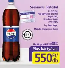 PlusMarket Szénsavas üdítőital ajánlat