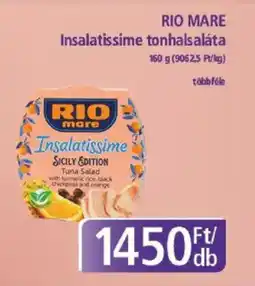 PlusMarket RIO MARE Insalatissime tonhalsaláta ajánlat