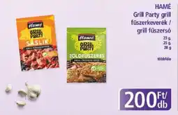 PlusMarket HAMÉ Grill Party grill fűszerkeverék / grill ajánlat