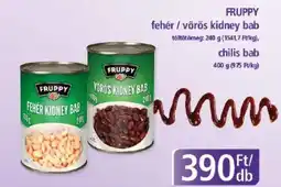 PlusMarket FRUPPY fehér / vörös kidney bab ajánlat
