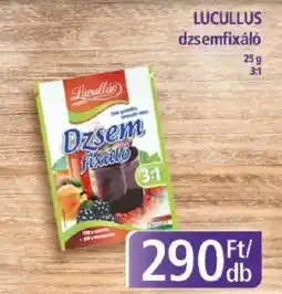 PlusMarket LUCULLUS dzsemfixáló ajánlat
