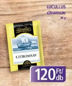 PlusMarket LUCULLUS citromsav ajánlat