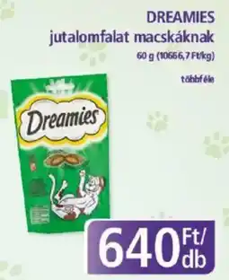 DREAMIES jutalomfalat macskáknak