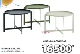 JYSK Borre kisasztal ajánlat