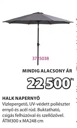 JYSK Halk napernyő ajánlat