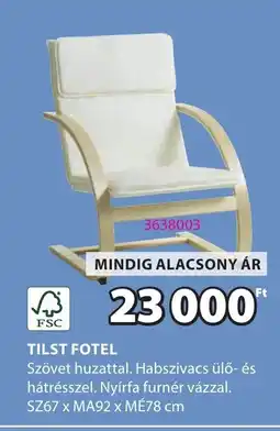 JYSK Tilst fotel ajánlat